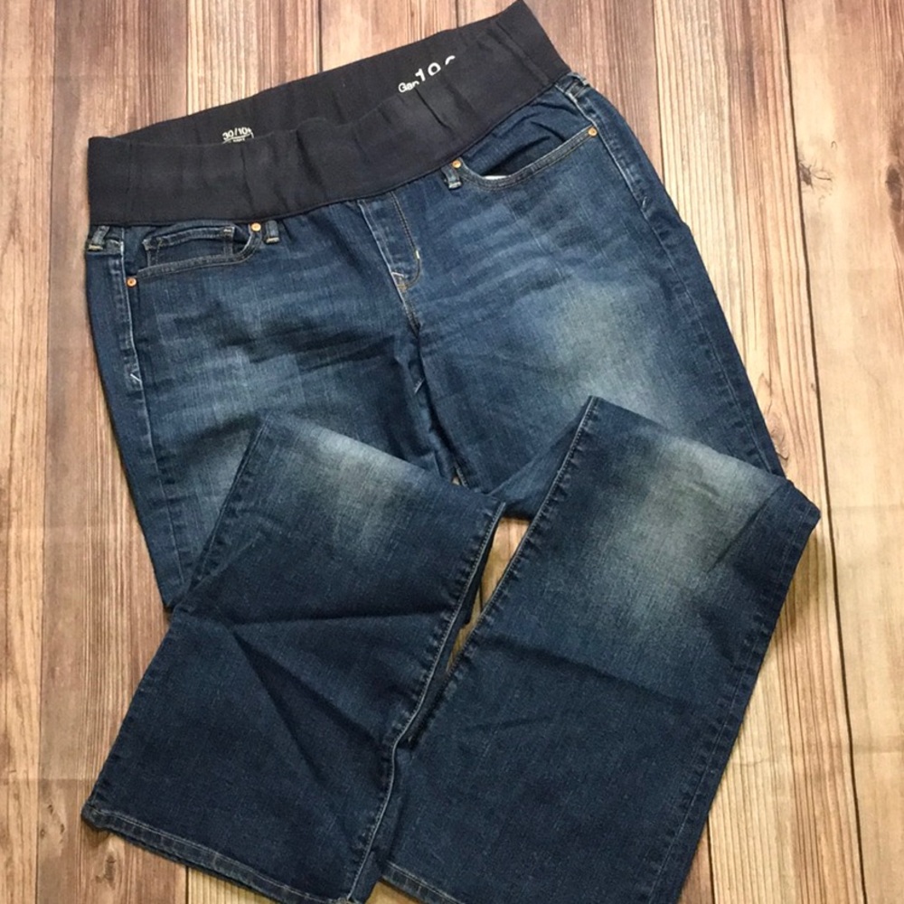 Gap Maternity Sexy Bootcut Jeans in Medium Wash